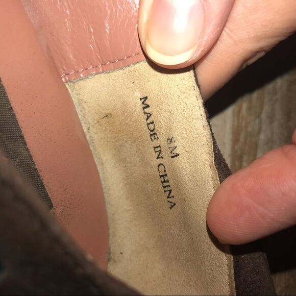 Peter Kent - Brown Slip-Ons w/ Bows (8) - Picture 6 of 10